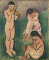 Music Sketch nude abstract fauvism Henri Matisse